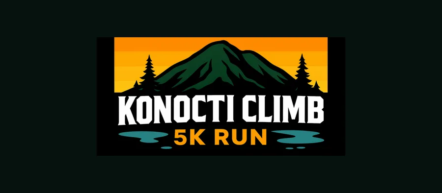 Konocti Climb horizontal logo from the website footer